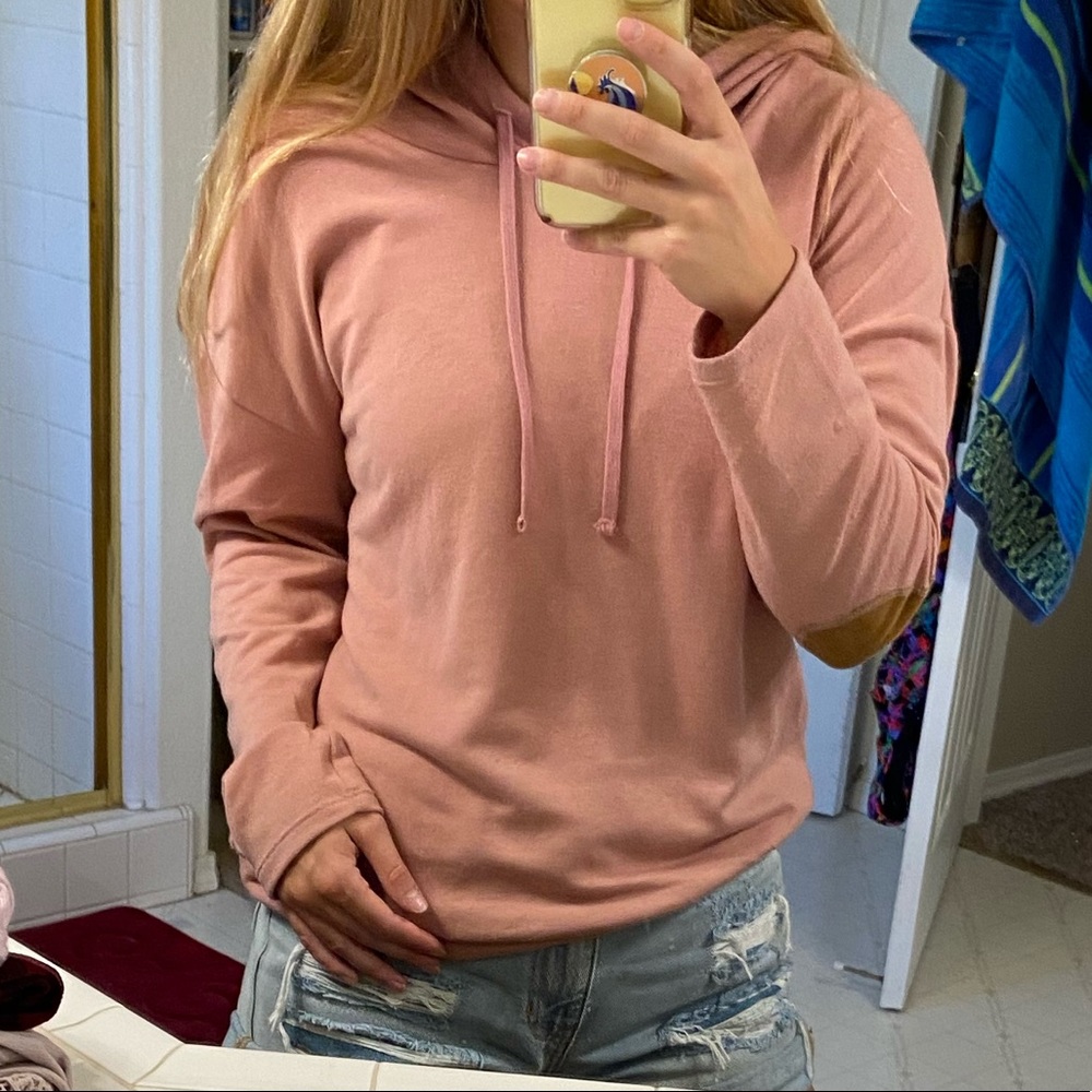 💰2for$15💰Rose Pink Hoodie
